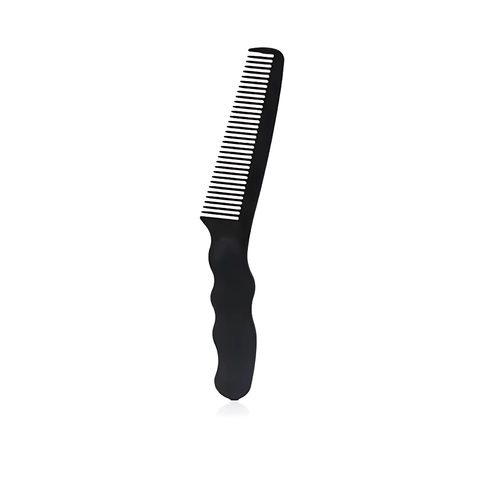 Carbon Comb Cutting Hair Professional Black - PP815