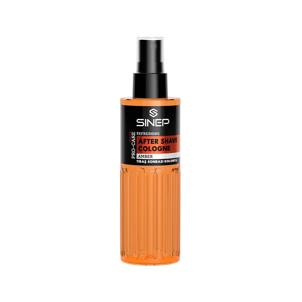 SINEP Aftershave Cologne No.7 Amber 150ml Refreshing Barber Aftershave