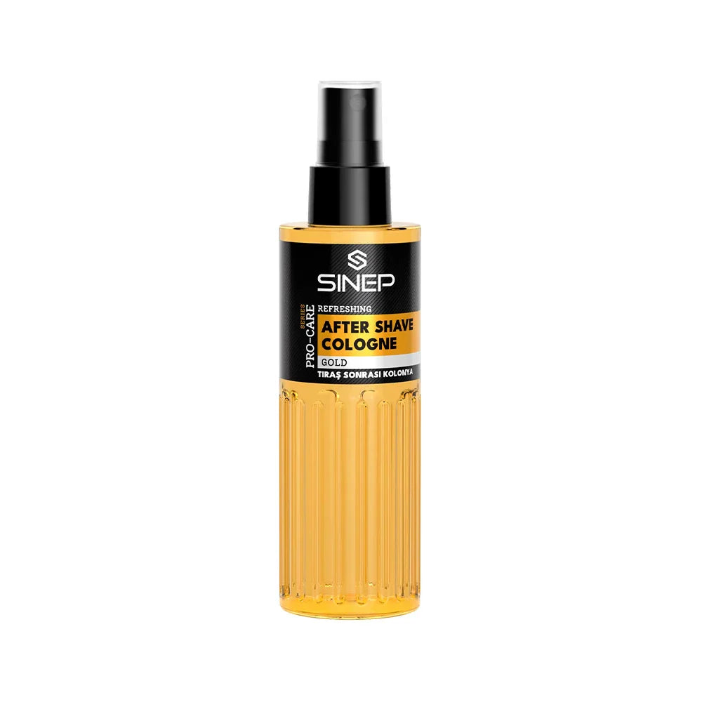 SINEP Aftershave Cologne No.3 Gold 150ml Refreshing Barber Aftershave