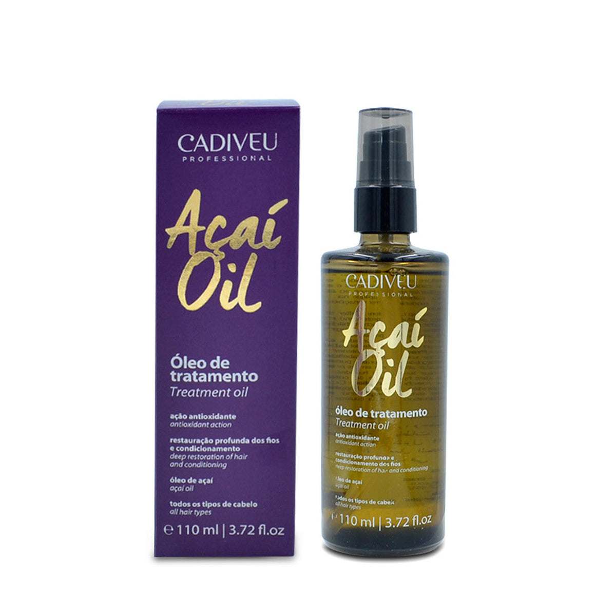 Cadiveu Acaí Oil Finishing Treatment Oil 110MLml/Hair Care Oil