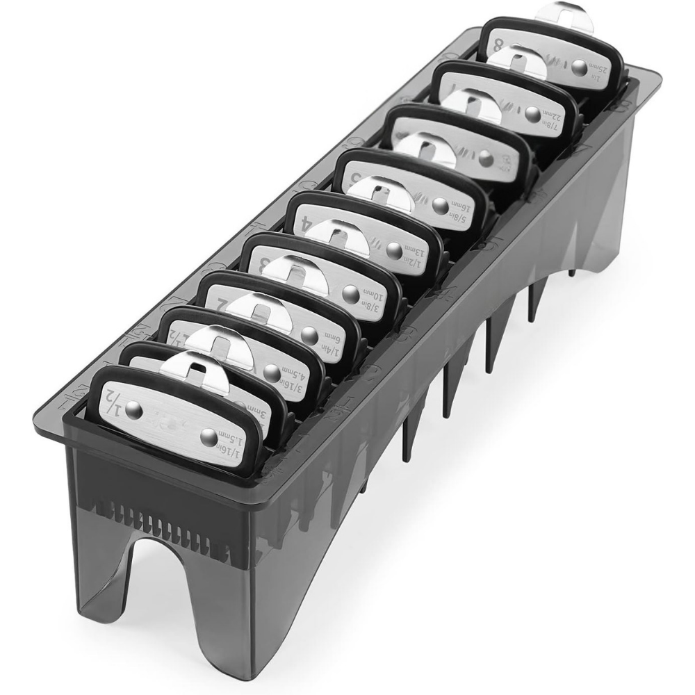 Clipper Guard Tray with Guards 10pk #1/2 to #8