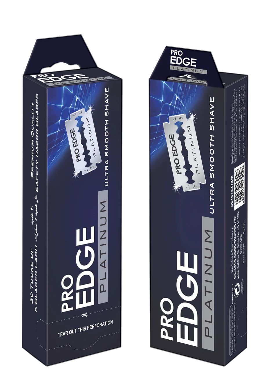 Pro Edge - Double Edge Razor Blade Pillar (100 Pack)