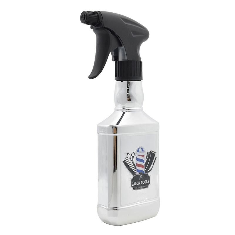 Slim Water Spray Bottle (Silver) 300ml