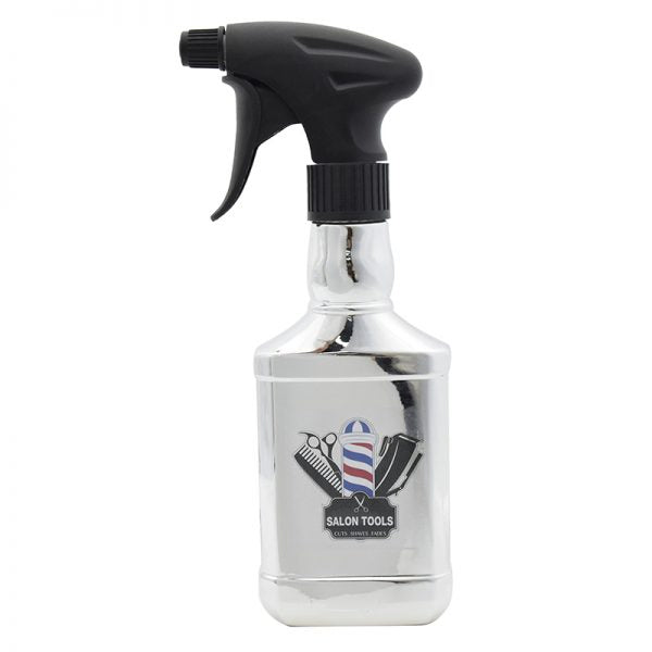 Slim Water Spray Bottle (Silver) 300ml