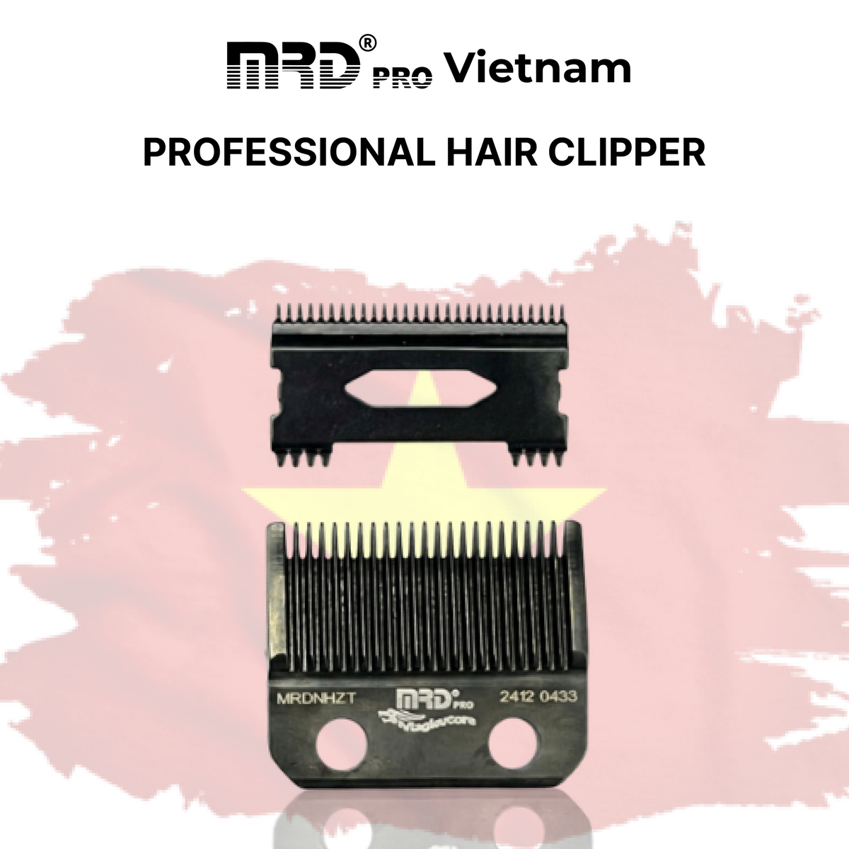 MRD SmartBrain Clipper Orange – Brushless Fade & Blend Clipper