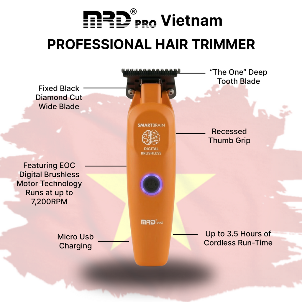 MRD SmartBrain Precision Trimmer – Orange