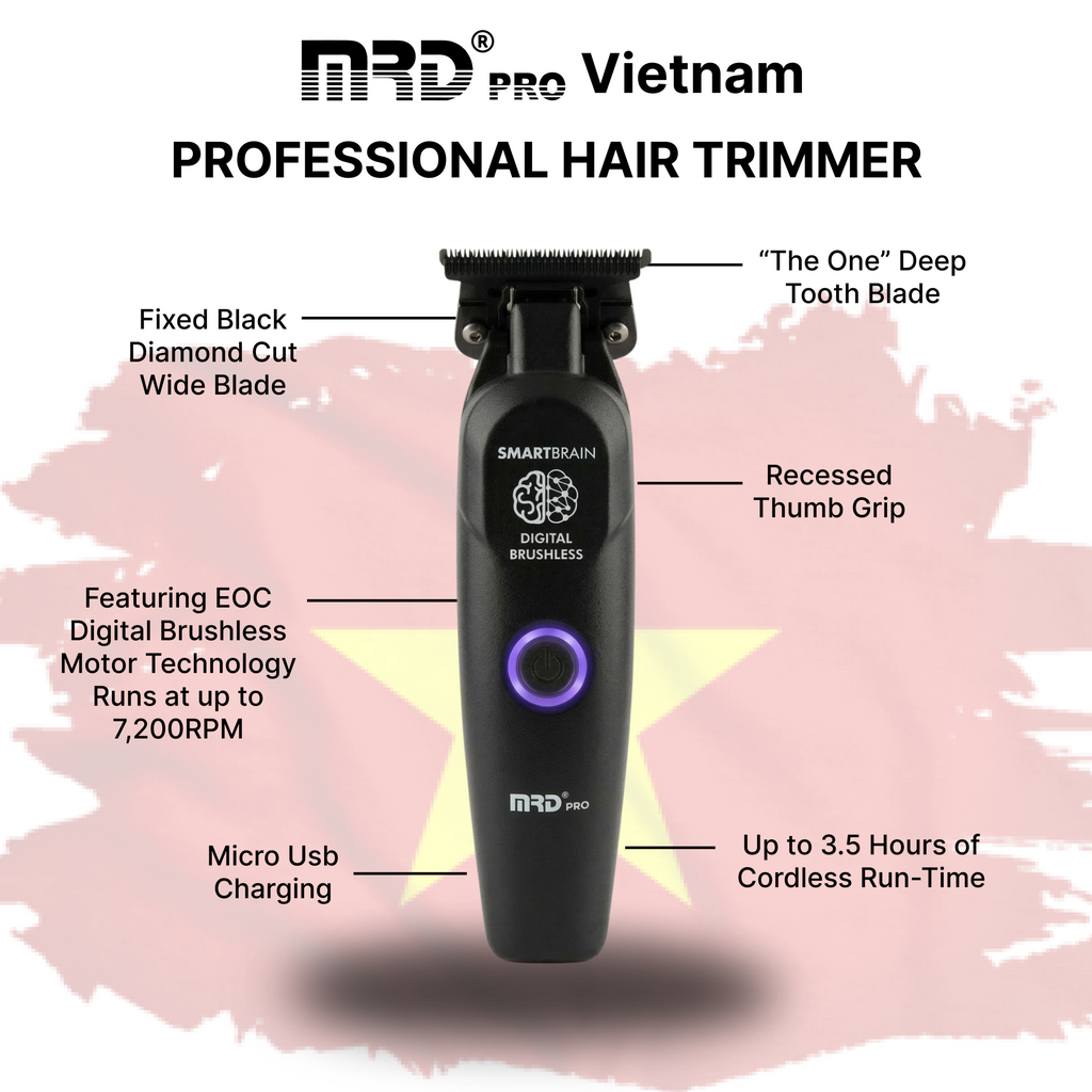 MRD SmartBrain Precision Trimmer – Black