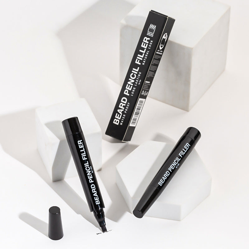 Beard Filler Pen – Black & Dark Brown | Natural Beard Definition