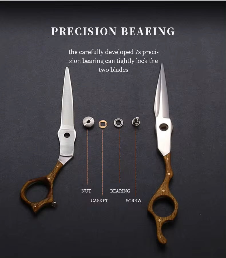 Barber Ultra Edge VG10 Steel 6 inch Hair Cutting Scissors