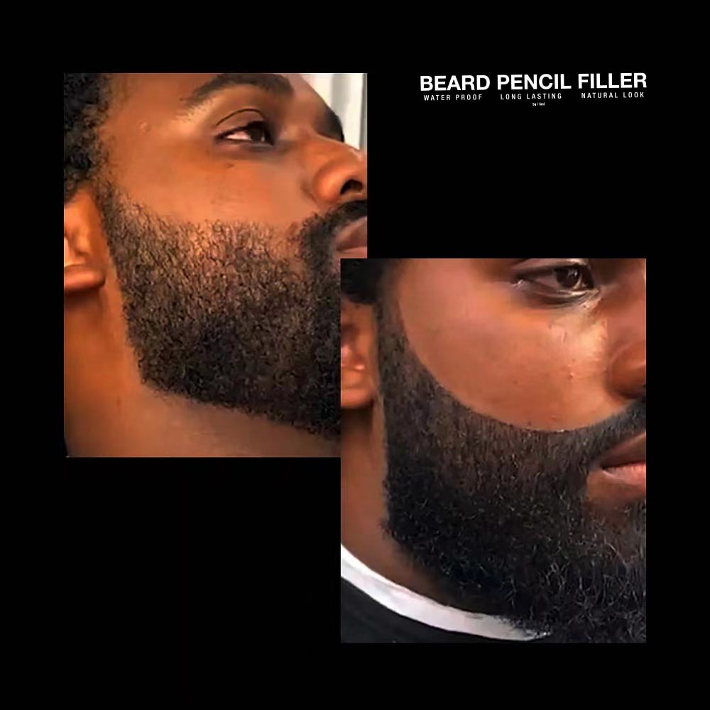 Beard Filler Pen – Black & Dark Brown | Natural Beard Definition