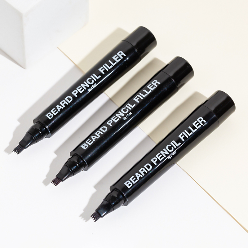 Beard Filler Pen – Black & Dark Brown | Natural Beard Definition