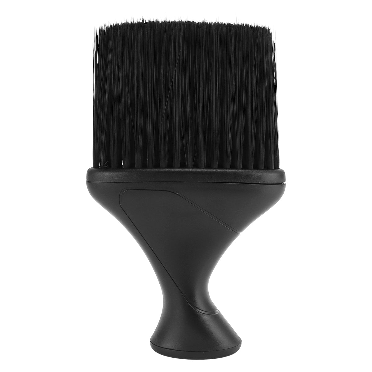 Soft Fiber Neck Duster Brush – Synthetic Hair Barber Cleaning Brush Black