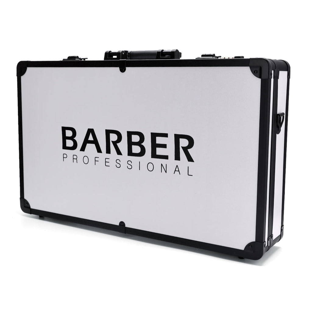 Barber Tools Carry Bag Trimmers Clippers Organizer Box Carry Case White