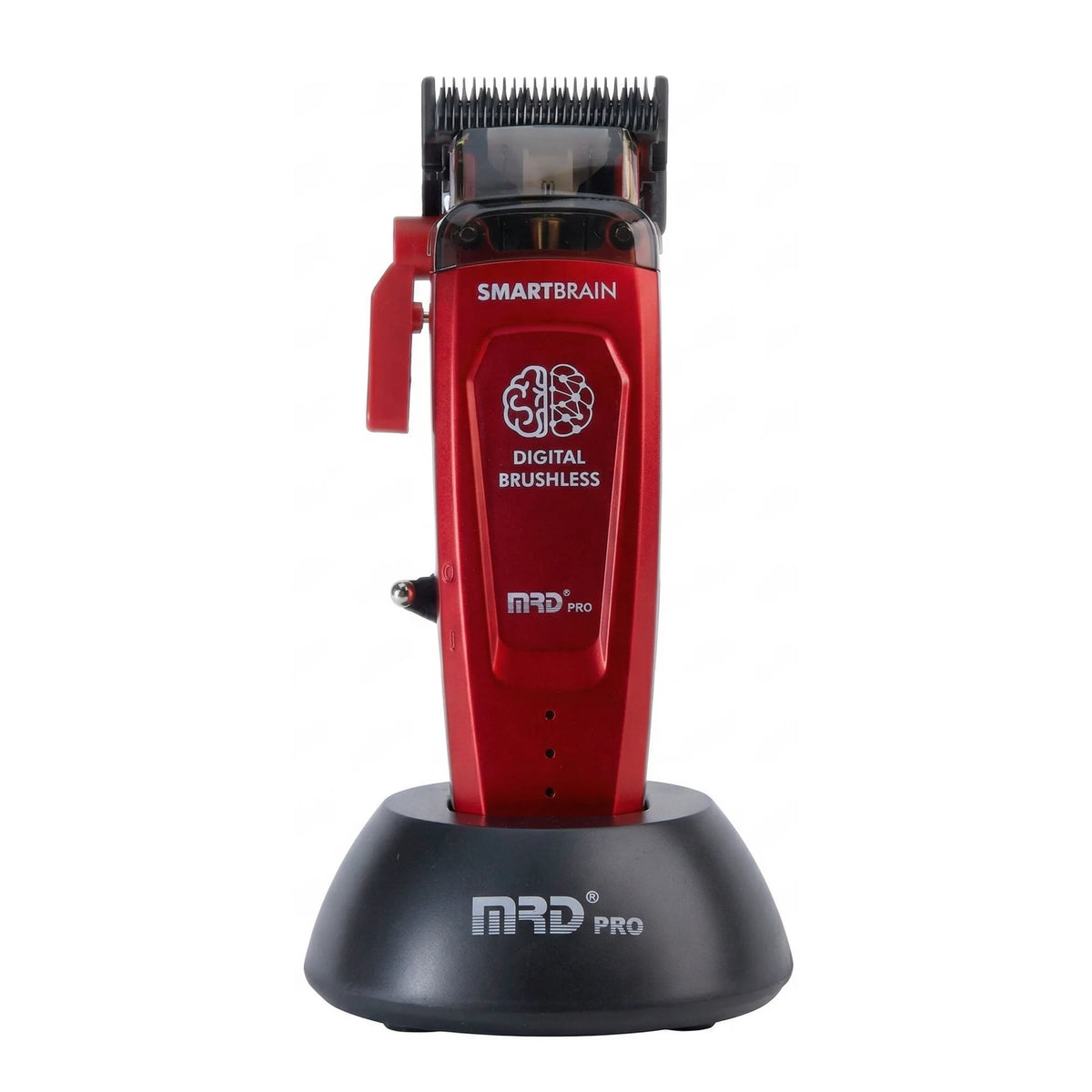 MRD Smart Brain Clipper with Crunch Blade - Cherry Red