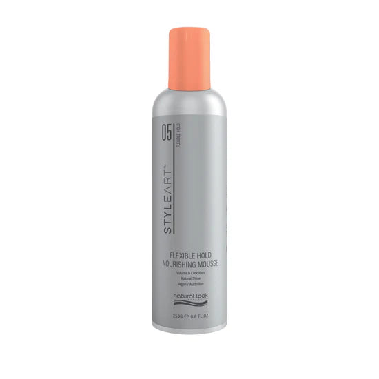 Natural Look StyleArt Flexible Hold Nourishing Mousse 250G