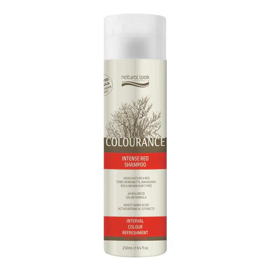 Natural Look Intense Red Shampoo 250 ML Color Shampoo for Coloured Hair