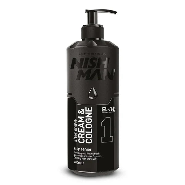 Nish Man After Shave CREAM Cologne City Senior (1) 400ml