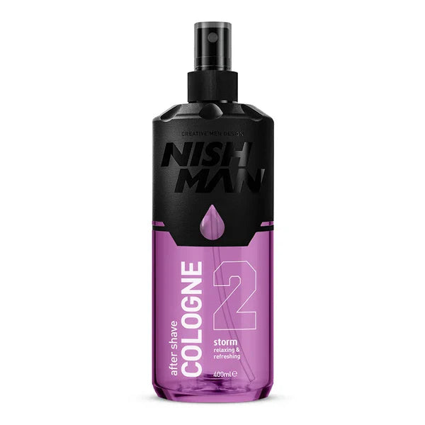 Nish Man After Shave Cologne Spray Storm (02) 400ml