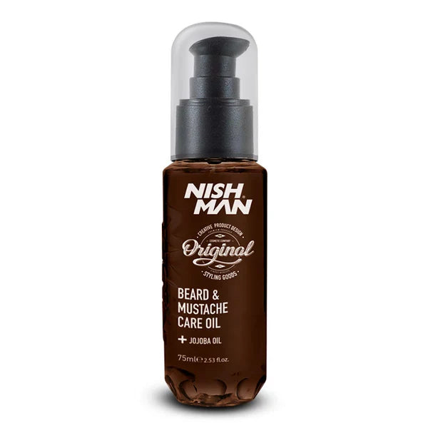 Nish Man Beard & Moustache Care Oil 100ml