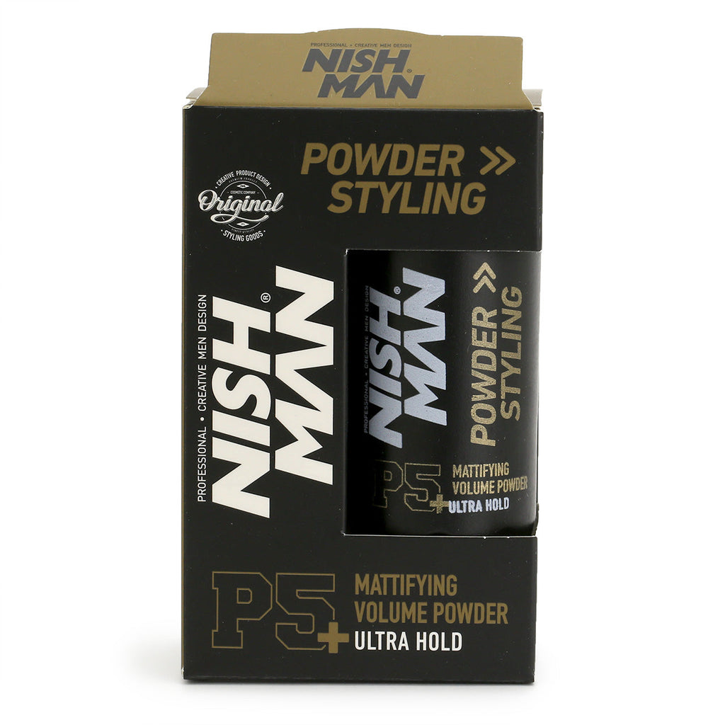 Nishman Hair Styling Powder 20g – Ultra Hold & Natural Volume
