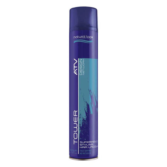 Natural Look Tower StyleArt Superhold Hair Lacquer 400g