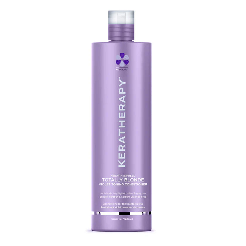 Keratherapy Totally Blonde Violet Toning Conditioner 1000ml
