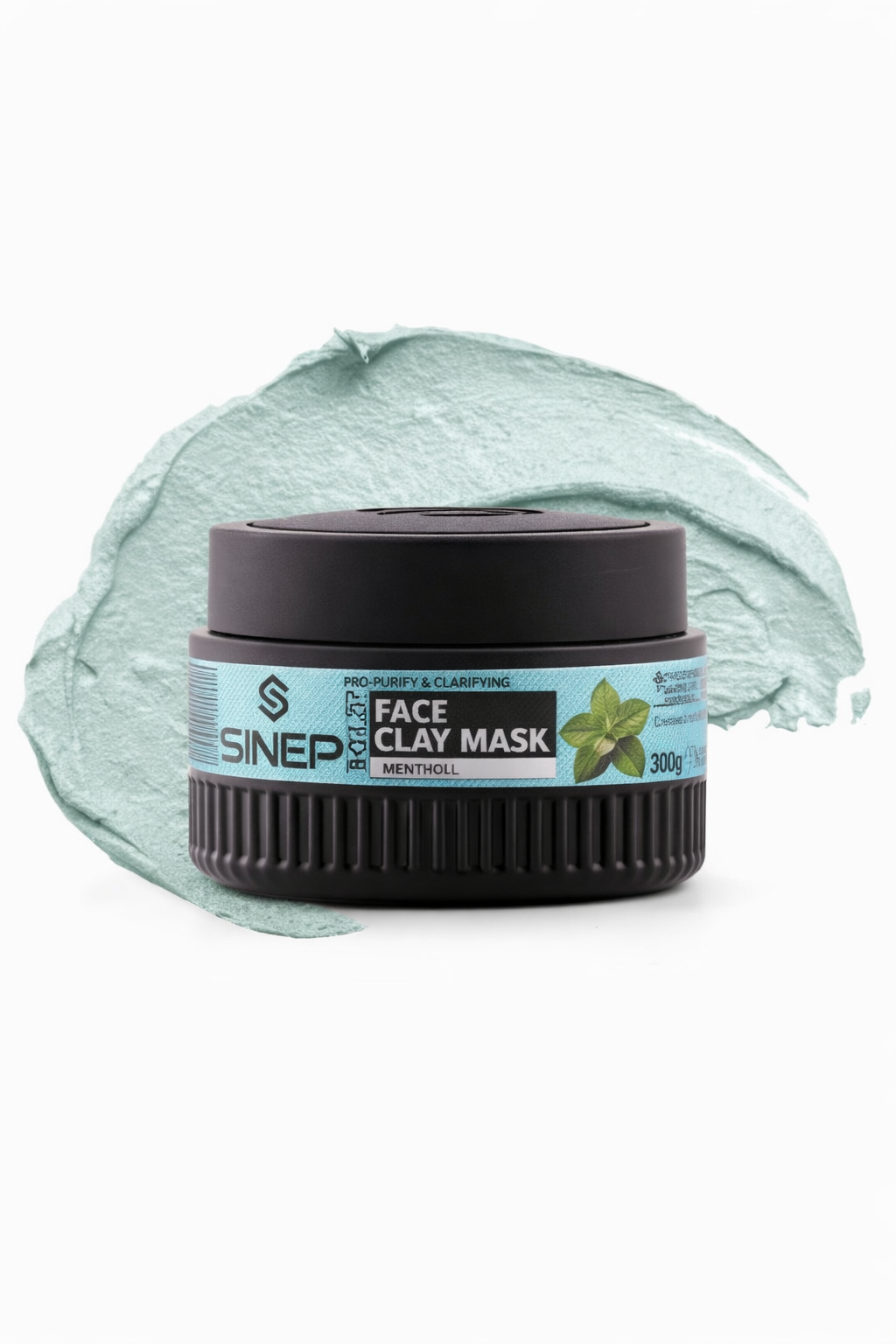 SINEP Pro-Care Face Clay Mask Menthol 300ml – Refreshing &amp; Oil Control Care