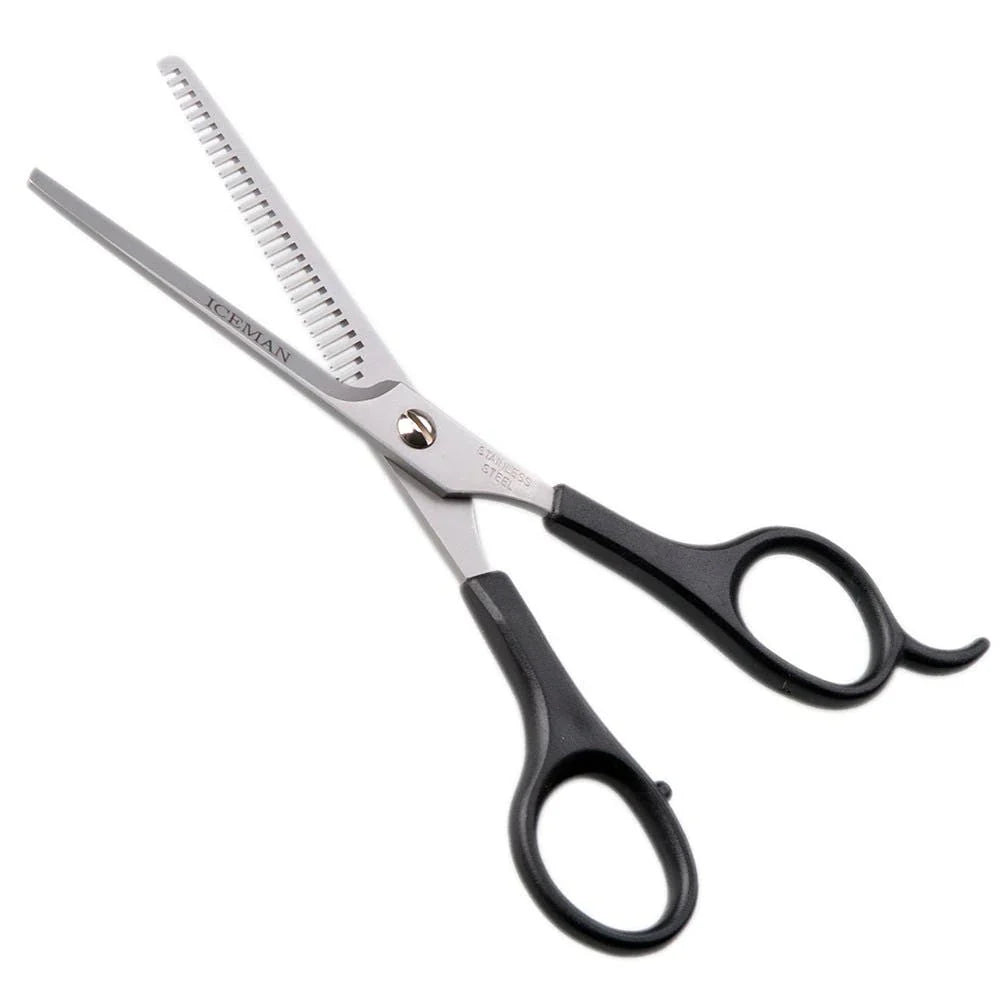 Iceman Thinning Scissors 6" | Black Handle Thinners