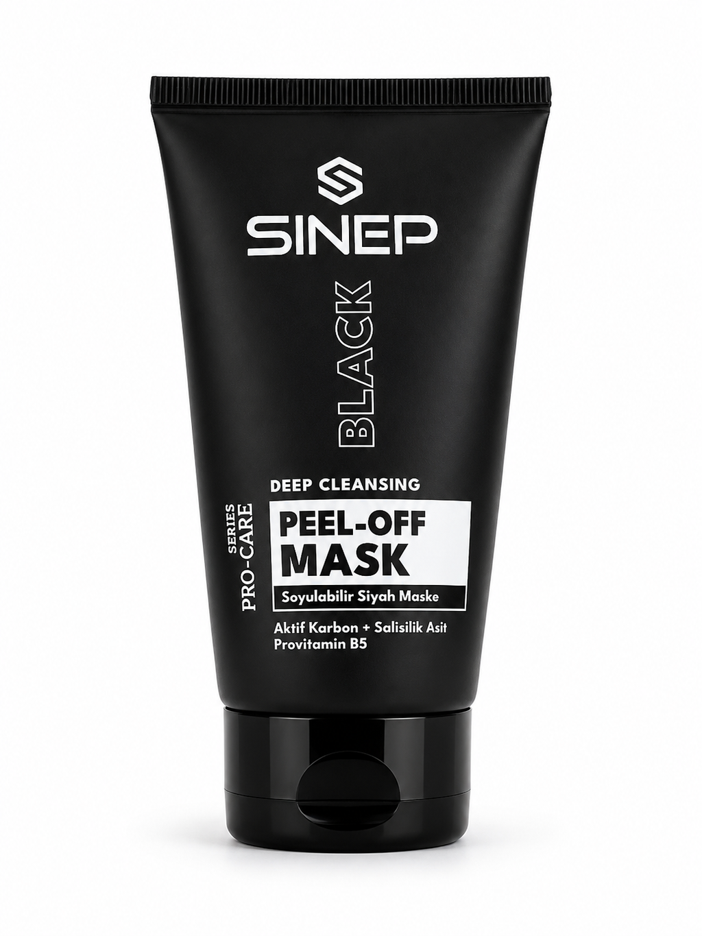 SINEP Peel Off Black Mask 150ml Charcoal & Salicylic Acid Face Mask