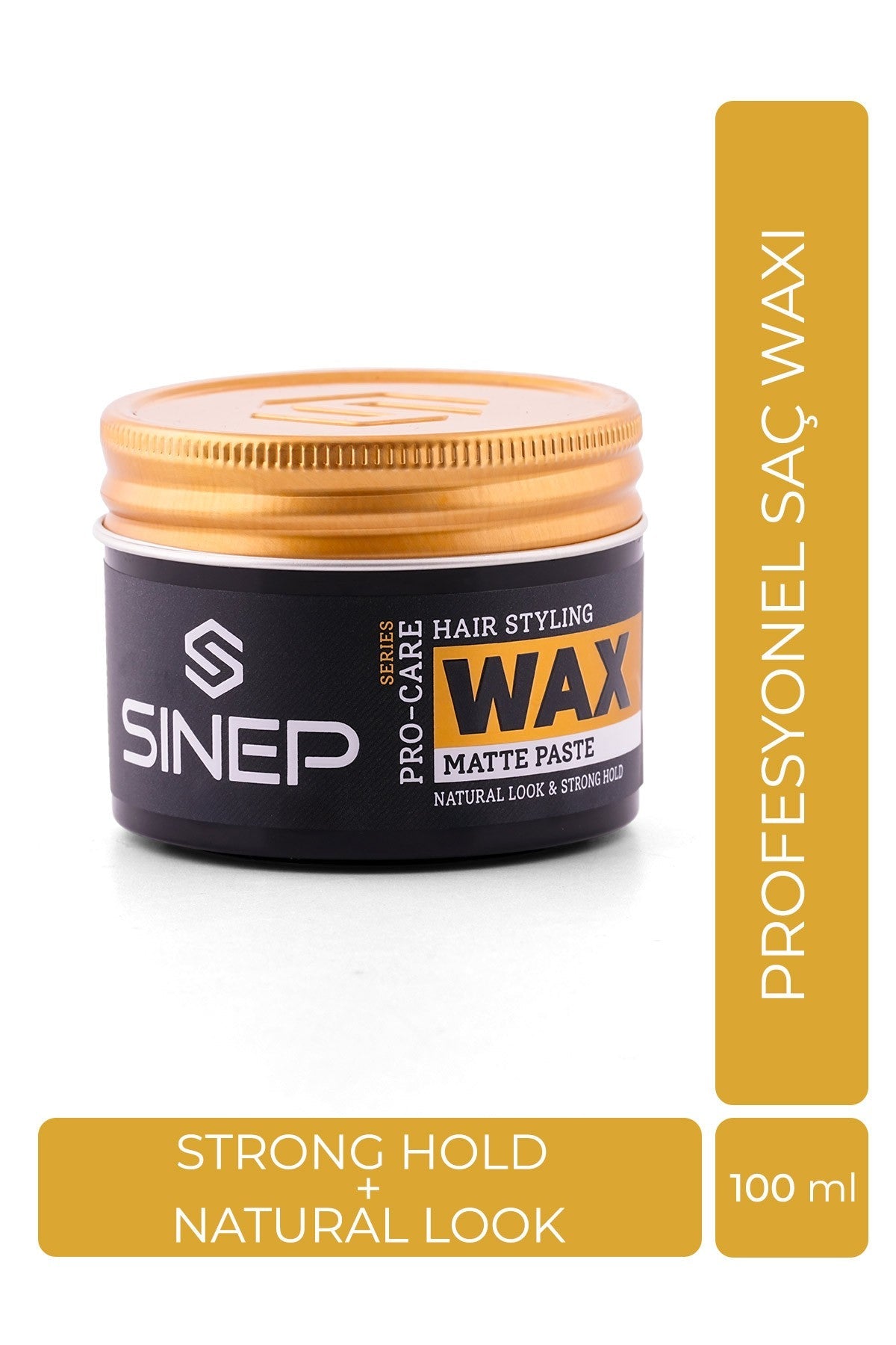 SINEP Matte Paste Hair Wax 100ml Strong Hold Matte Finish Hair Styling Paste