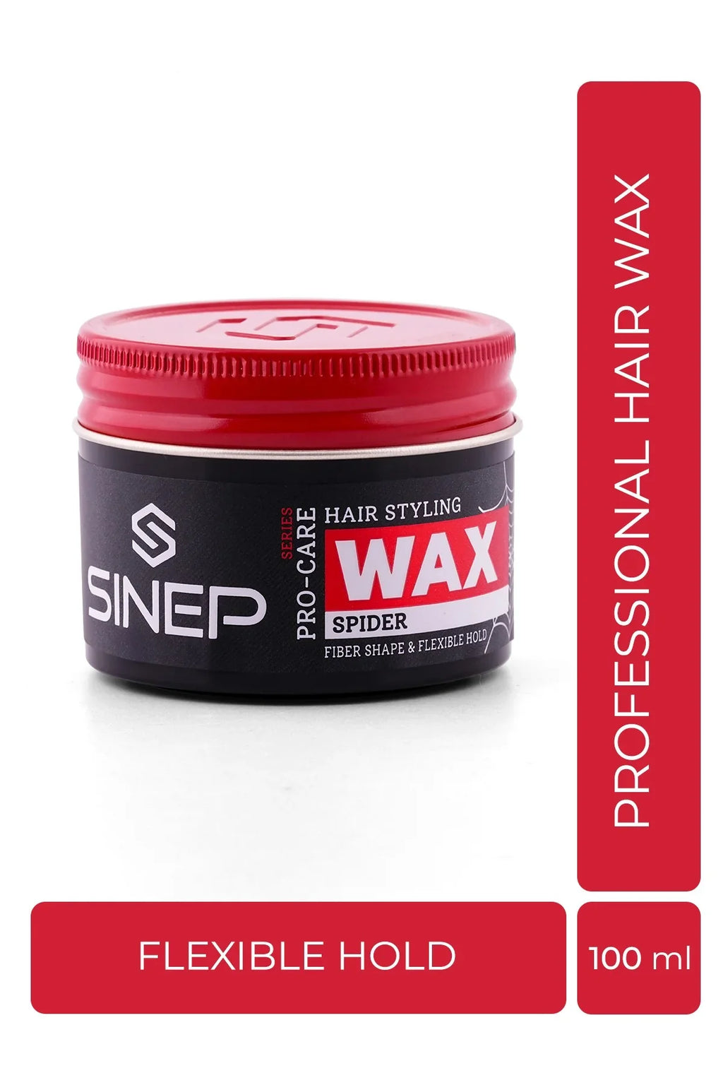 SINEP Spider Hair Wax 100ml Strong Hold Natural Shine Hair Styling Wax