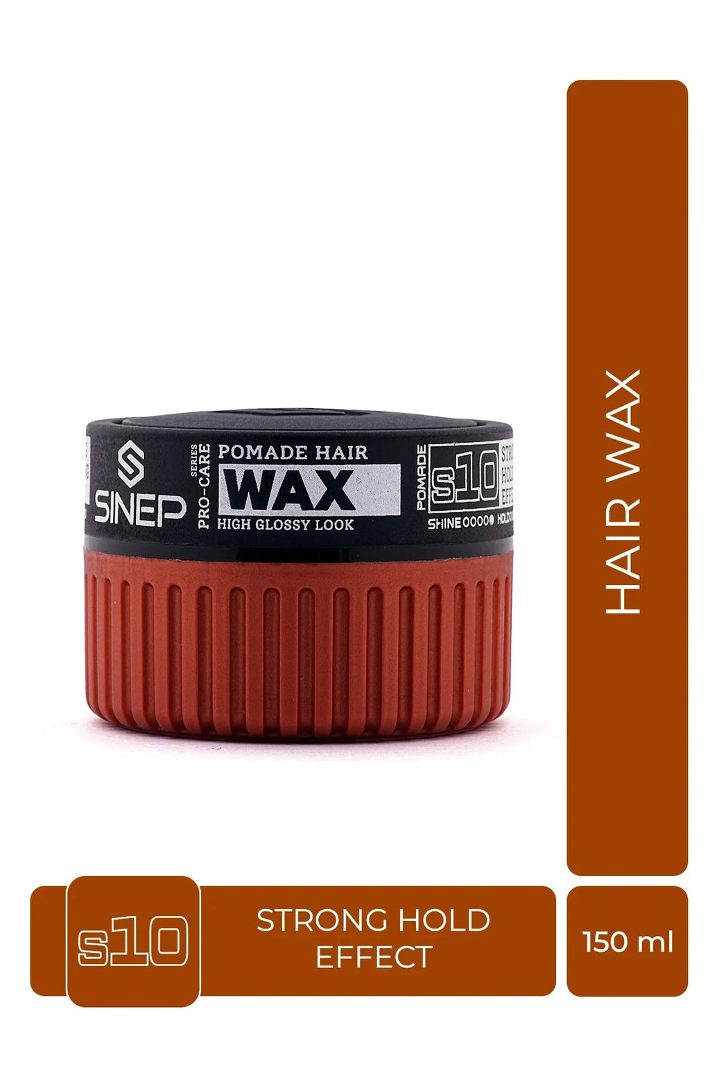 SINEP Pomade Hair Wax 150ml Strong Hold Natural Shine Hair Styling Wax
