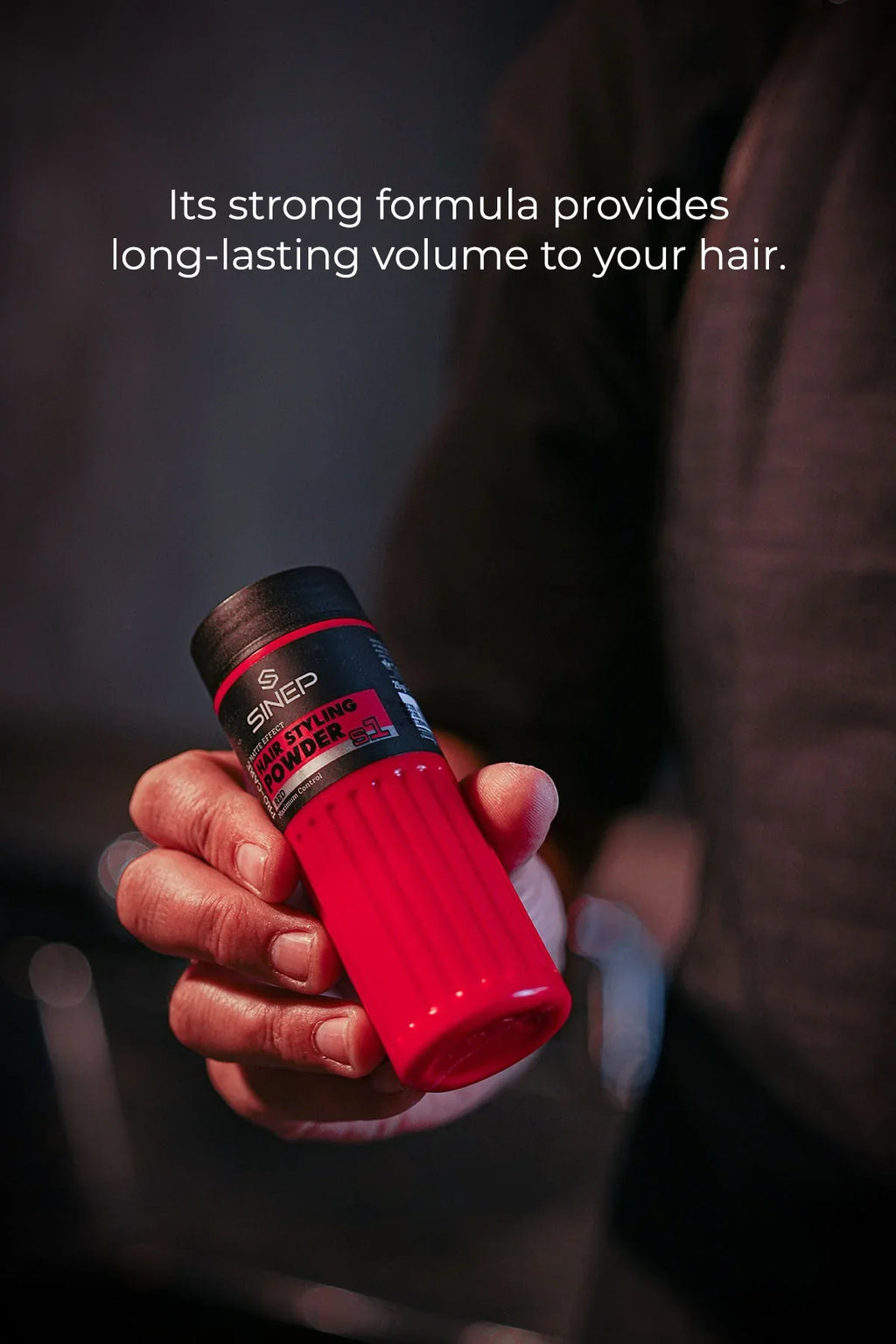 SINEP Red Hair Styling Powder Strong Hold Volumizing Powder Wax 20g