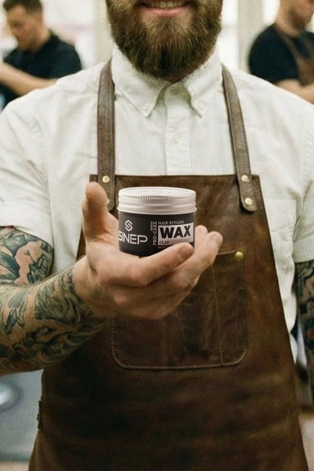 SINEP Clay Hair Wax 100ml Matte Finish Strong Hold Hair Styling Wax