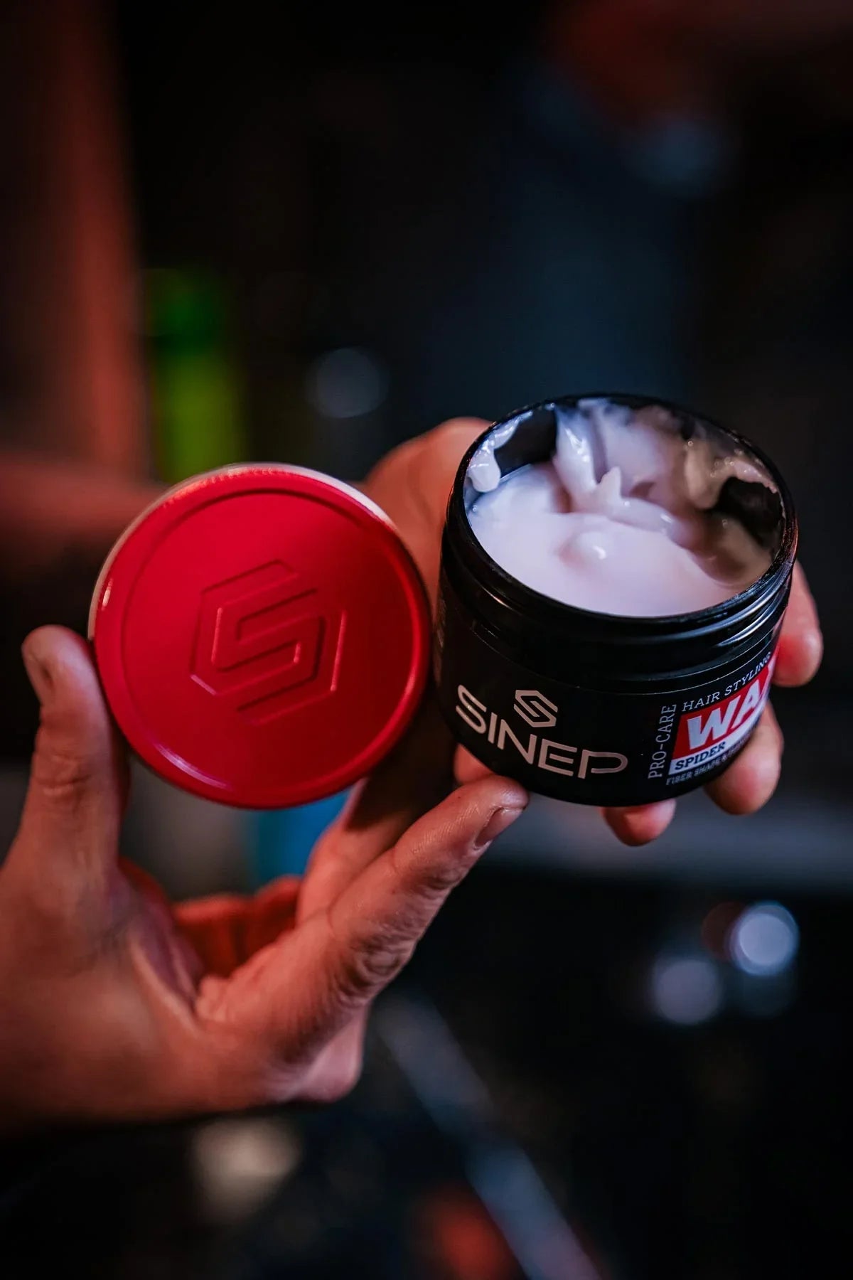 SINEP Spider Hair Wax 100ml Strong Hold Natural Shine Hair Styling Wax