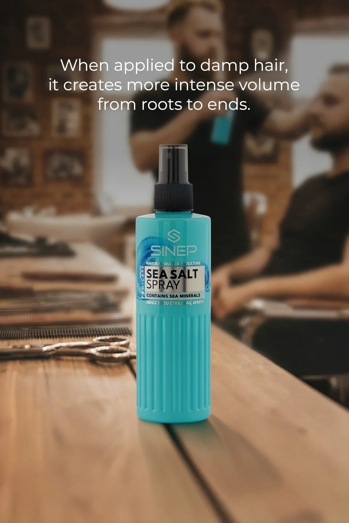 SINEP Sea Salt Hair Spray 250ml Texturizing Beach Waves Volume Spray