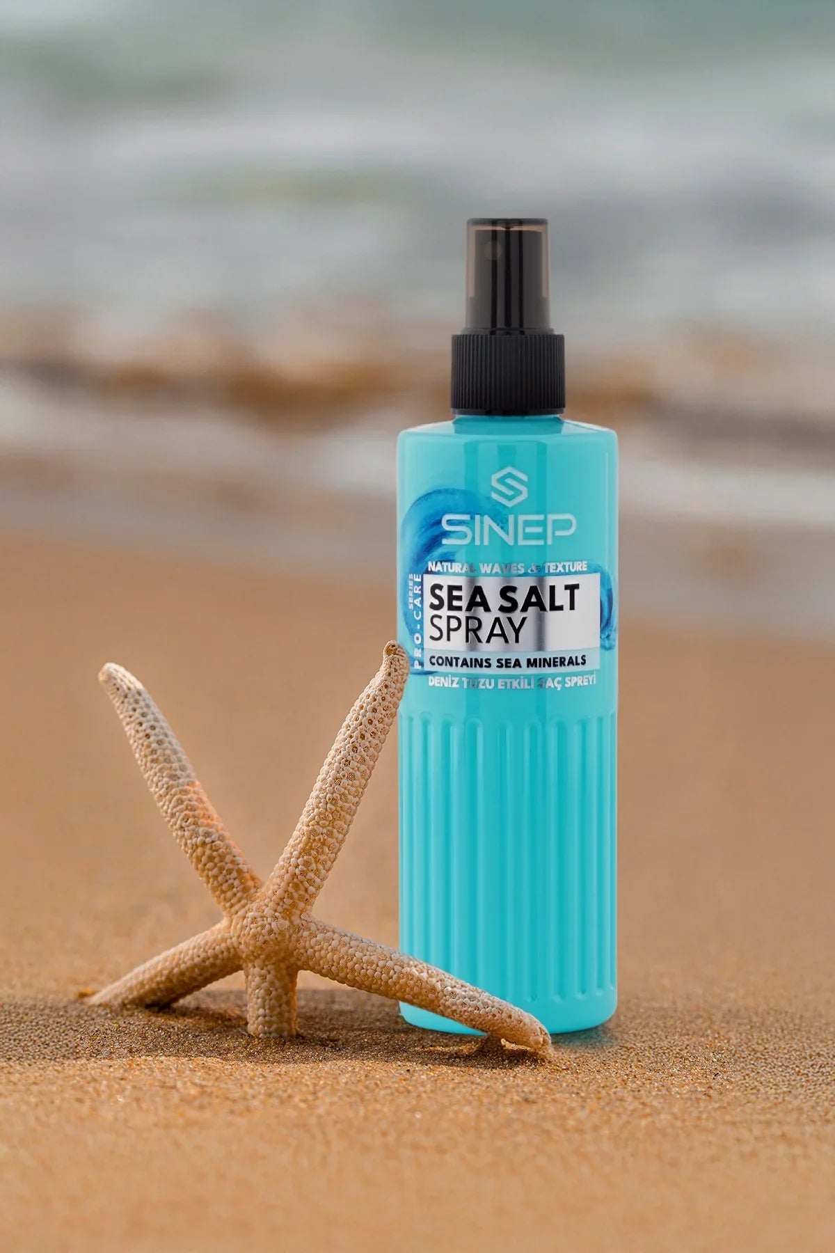 SINEP Sea Salt Hair Spray 250ml Texturizing Beach Waves Volume Spray