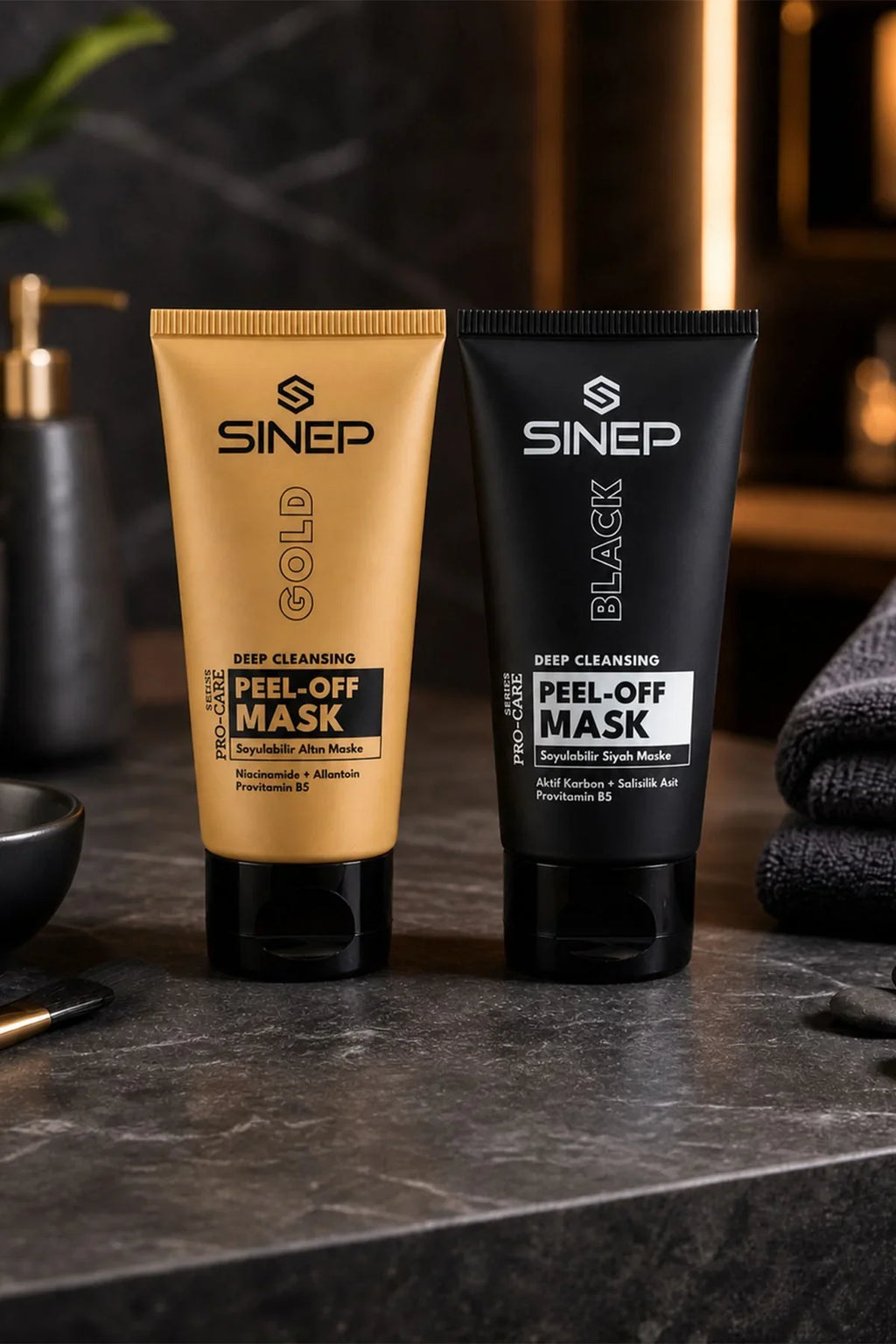 SINEP Peel Off Black Mask 150ml Charcoal & Salicylic Acid Face Mask