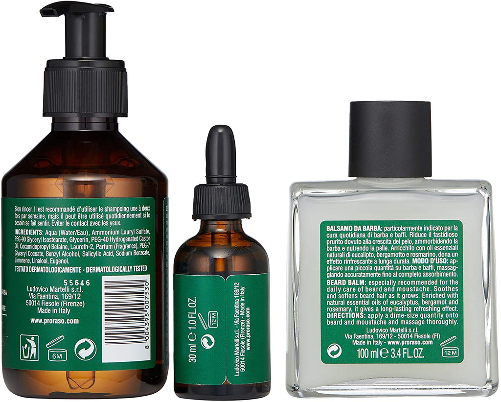 Proraso Growth Beard Oil Refreshing 30ml