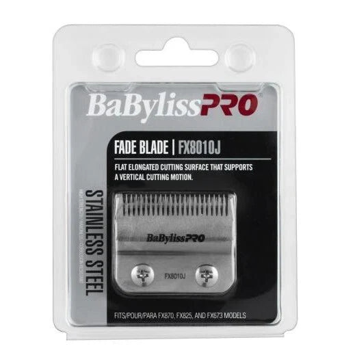 BaBylissPRO Stainless Steel Fade Blade FX8010J – Clipper Replacement