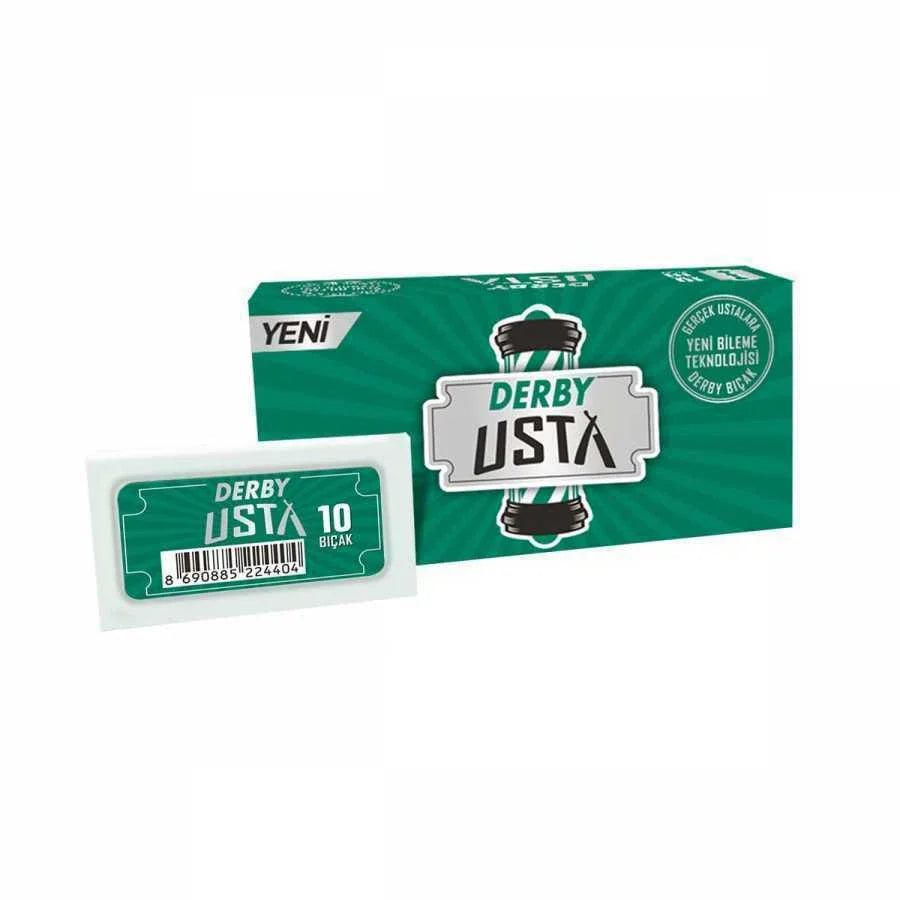 Derby Usta Double Edge Shaving Blades 100pcs – Cut Throat Razor