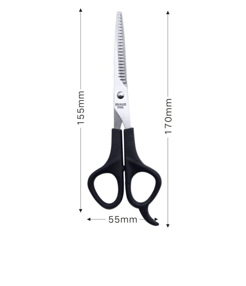 6'' Barber Shears Hair Cutting Thinning Professional Hair Scissors Set 2pcs