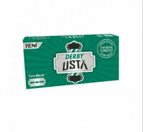 Derby Usta Double Edge Shaving Blades 100pcs – Cut Throat Razor